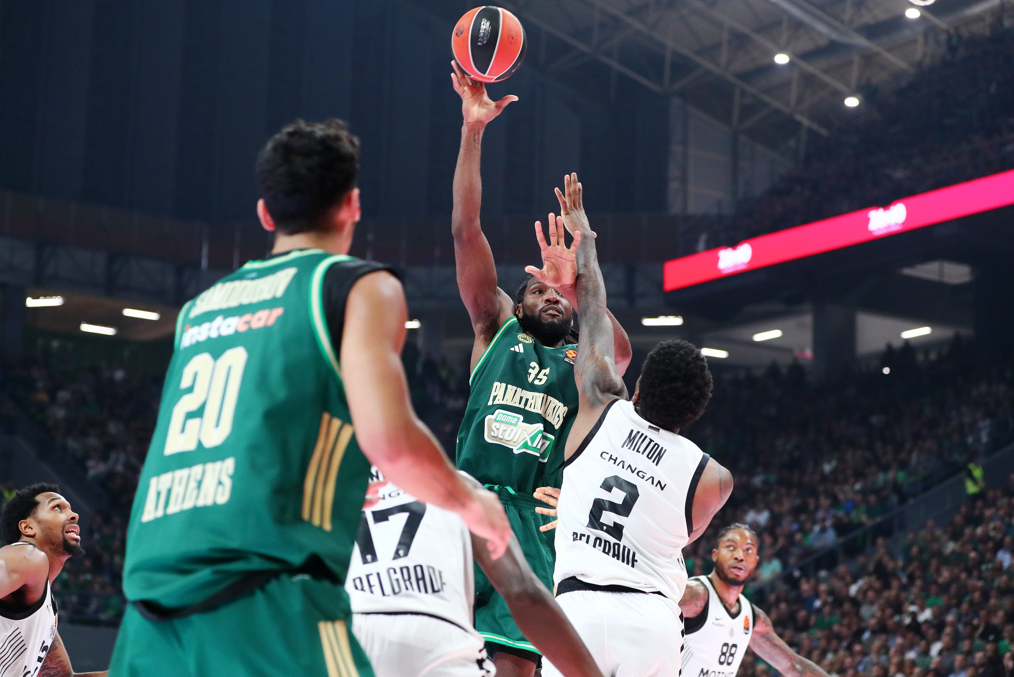 Η βαθμολογία της Euroleague μετά τη νίκη του Παναθηναϊκού επί της Παρτίζαν