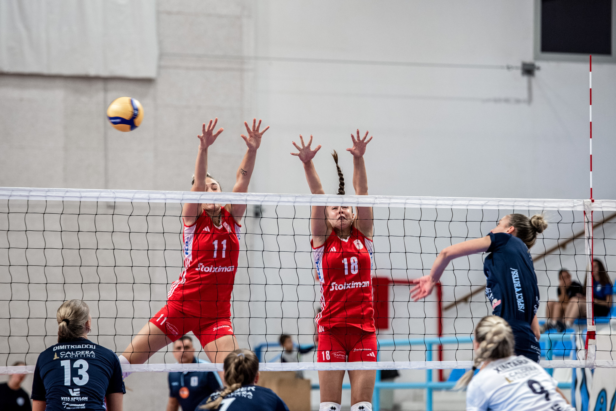 Ο Ολυμπιακός πήρε την πρώτη του νίκη στους ομίλους του CEV Champions League Γυναικών