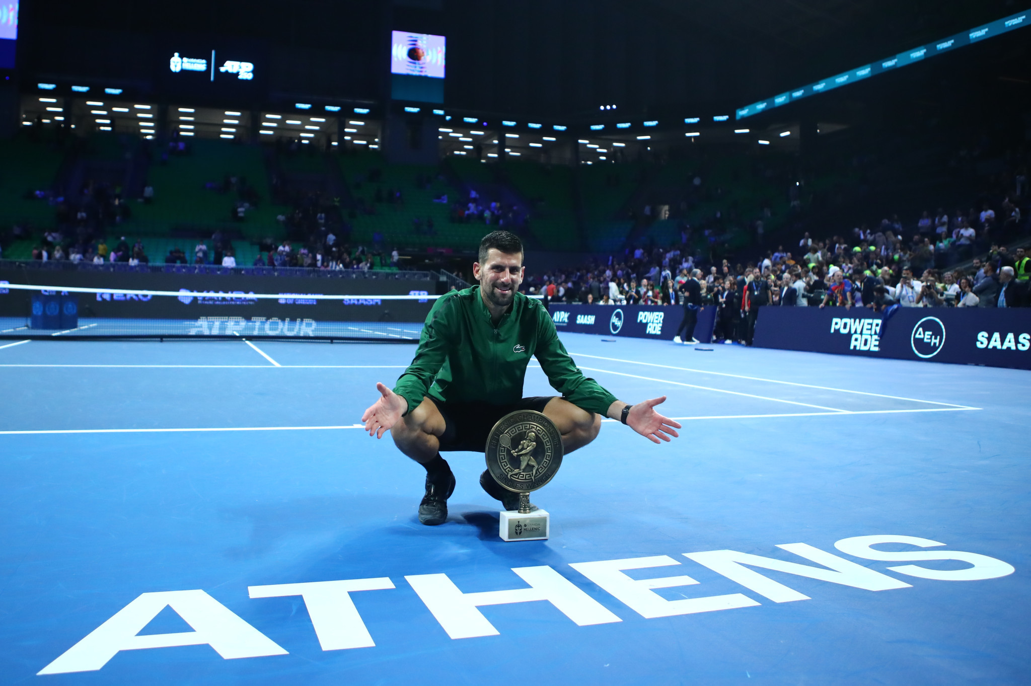 Δεν υπάρχει στο αρχικό καλεντάρι του ATP το Hellenic Championships του Τζόκοβιτς