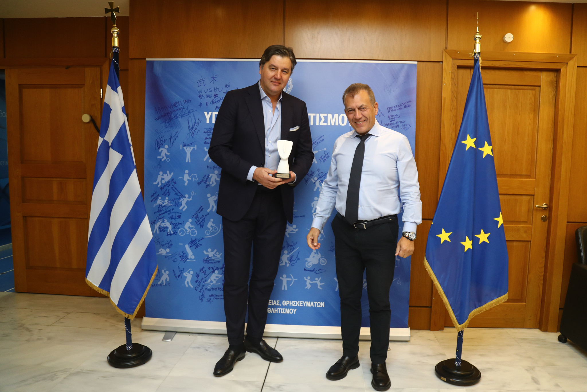 Βρούτσης στο Athletiko: «Με την Euroleague βρισκόμαστε σε στενότατη συνεργασία, λόγω του Final 4 τον προσεχή Μάιο στο ΟΑΚΑ»