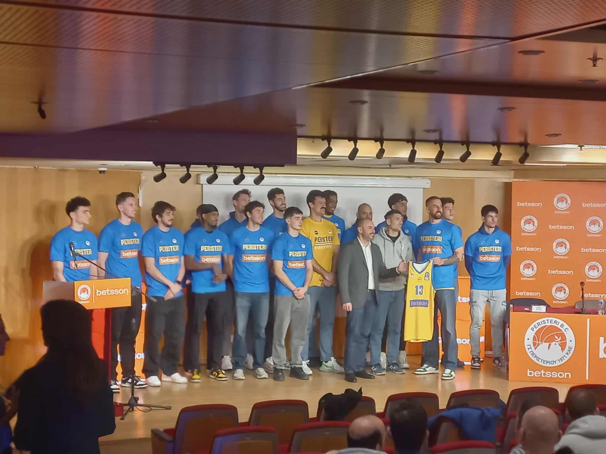 Περιστερι και Betsson ένωσαν τις δυνάμεις τους με στόχο νέες κορυφές