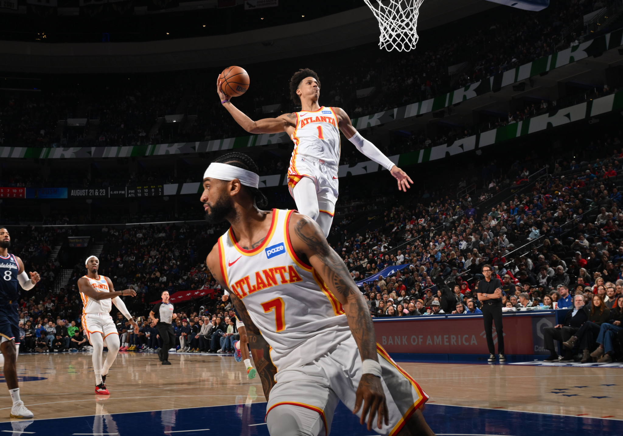 Η δική τους viral στιγμή: Νικέλ Αλεξάντερ-Ουόκερ και Τζέιλεν Τζόνσον μιμήθηκαν ΛεΜπρόν και Ουέιντ!