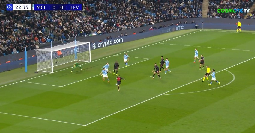 Ο Γκριμάλντο σίγησε το «Etihad» για το 0-1 της Λεβερκούζεν (video)