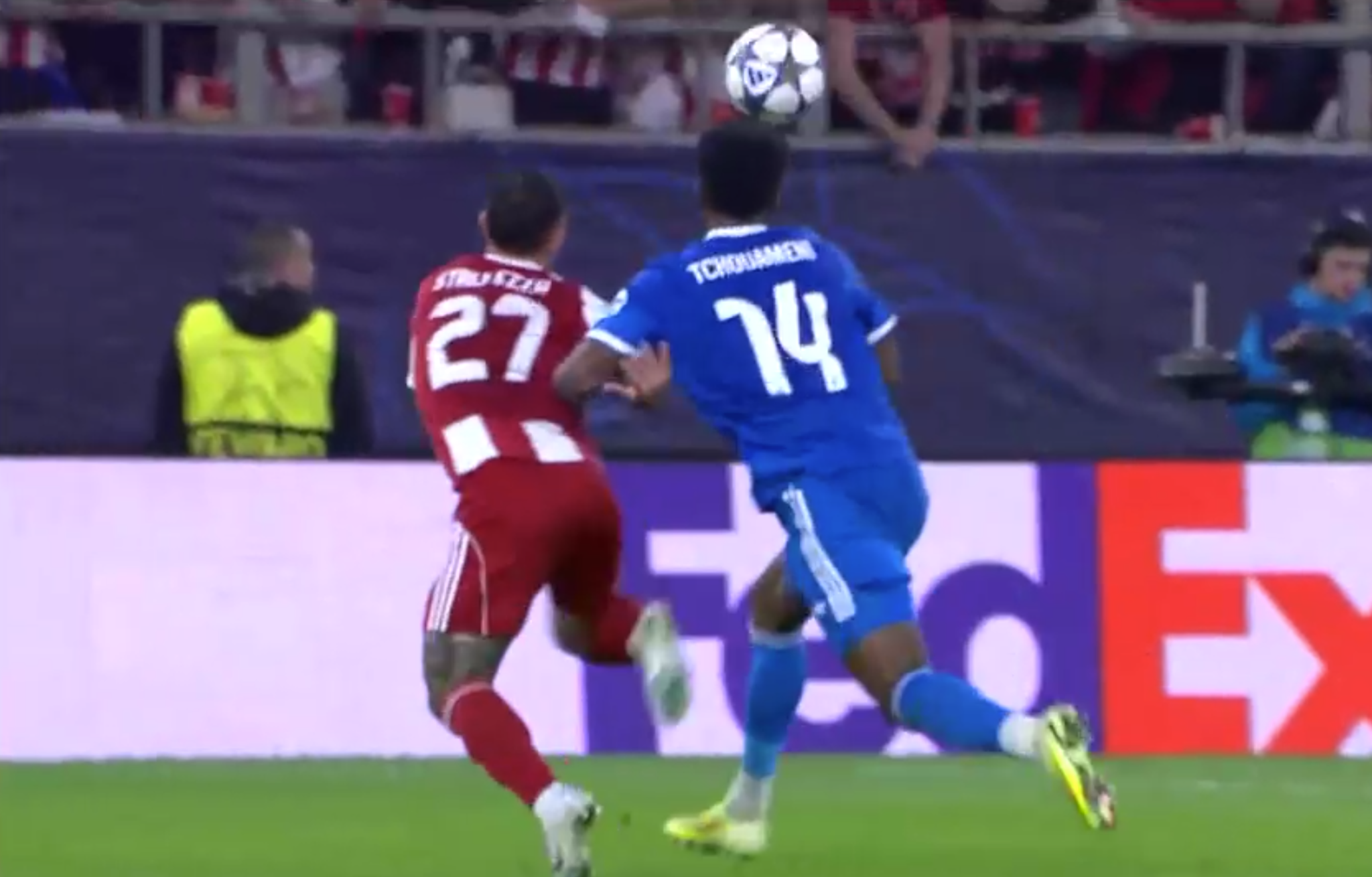 Η ανάλυση της UEFA για τη διαιτησία στο Ολυμπιακός - Ρεάλ και η μοναδική φάση με την οποία ασχολήθηκε (video)