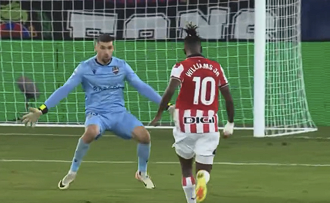 Ο Νίκο Γουίλιαμς έβαλε το γκολ της αγωνιστικής, αλλά... δεν βγάζει νόημα πώς το έκανε (video)