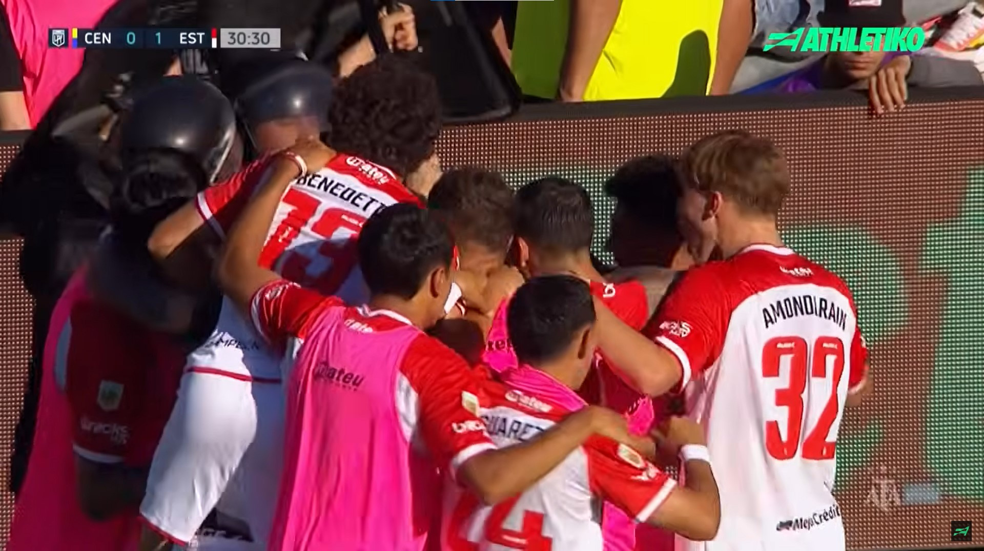 Τα στιγμιότυπα της ήττας - σοκ της Ροζάριο Σεντράλ από την Εστουδιάντες