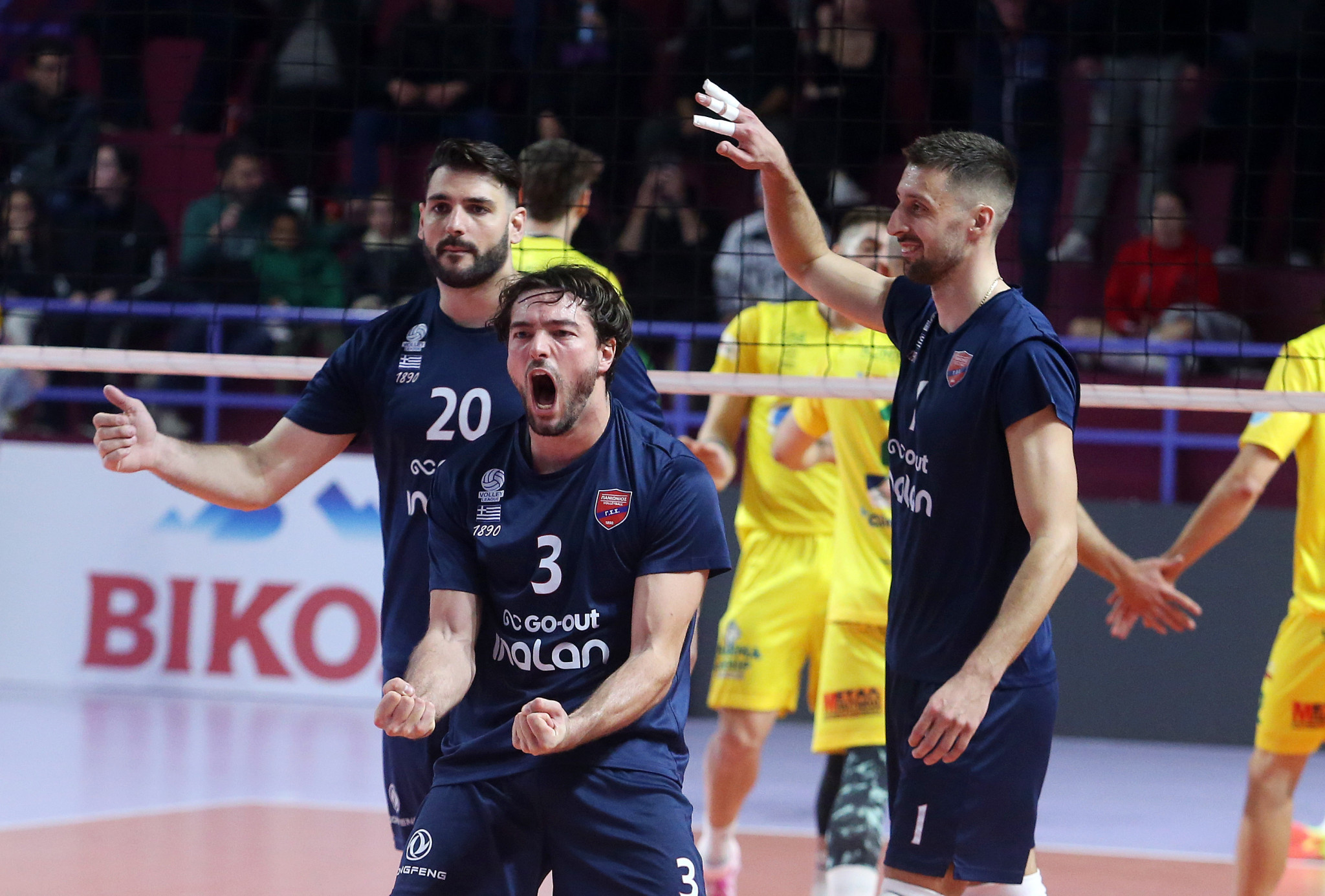 Με την μεγάλη νίκη του Πανιωνίου κόντρα στην Καλαμάτα έκλεισε η 7η αγωνιστική της Volley League