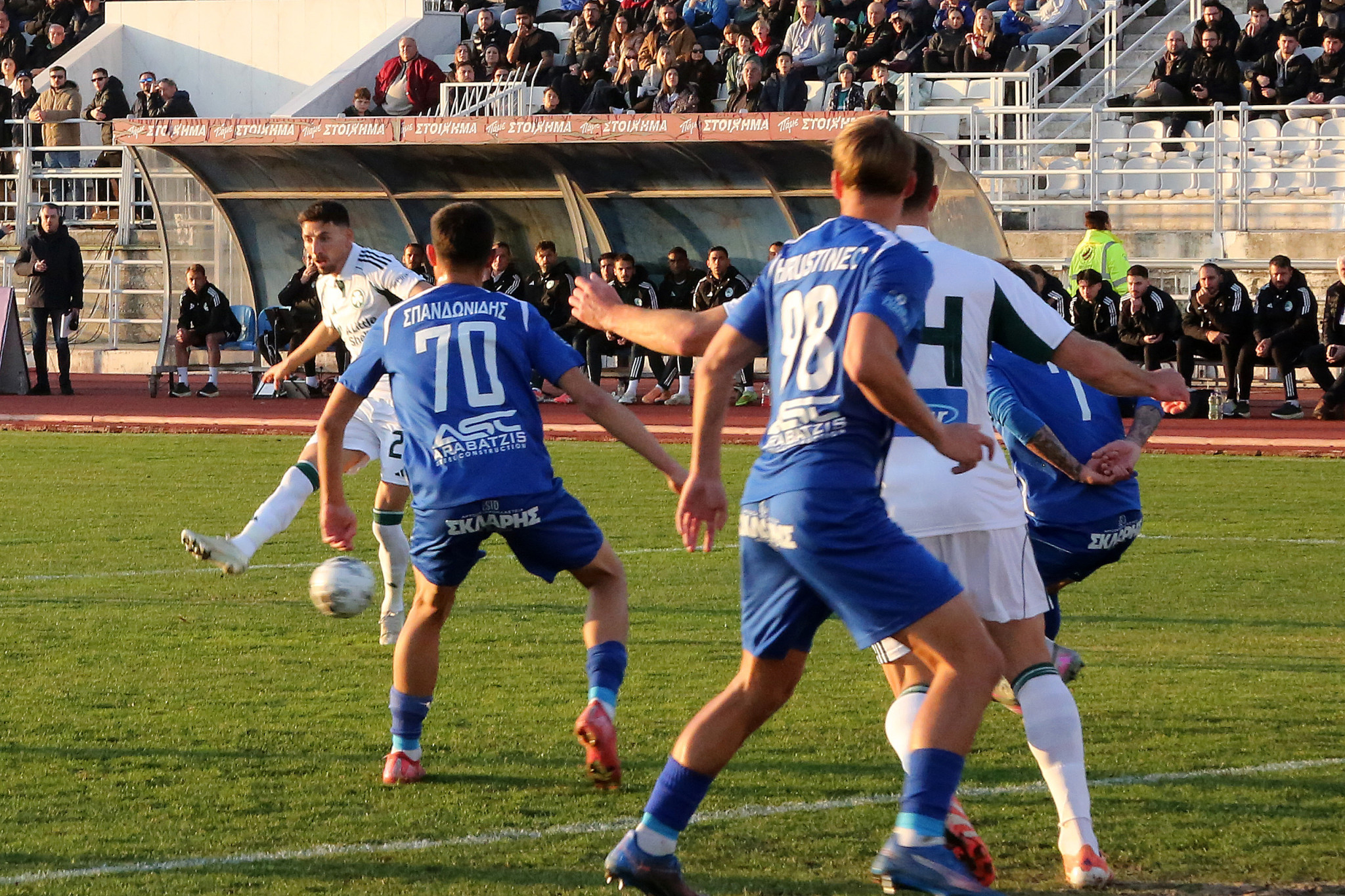 Το 0-1 του Παναθηναϊκού στην Καβάλα με γκολ του Μλαντένοβιτς (video)