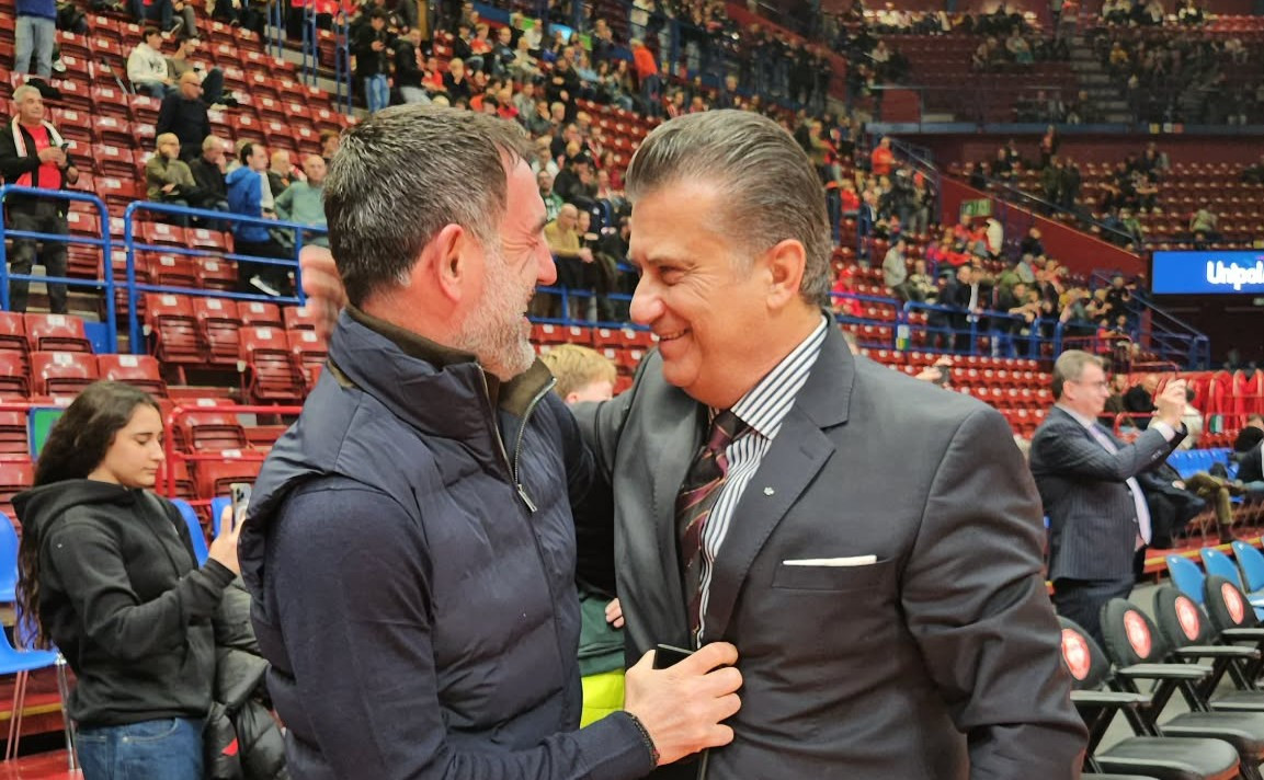 Στο Μιλάνο για το παιχνίδι του Παναθηναϊκού με την Αρμάνι ο Καραγκούνης