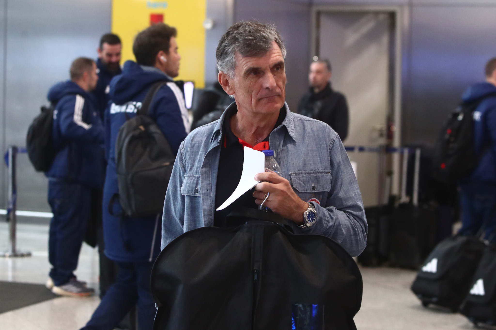 Μείον πέντε βαθμοί Κελσίου και δύσκολο ταξίδι για τον Ολυμπιακό