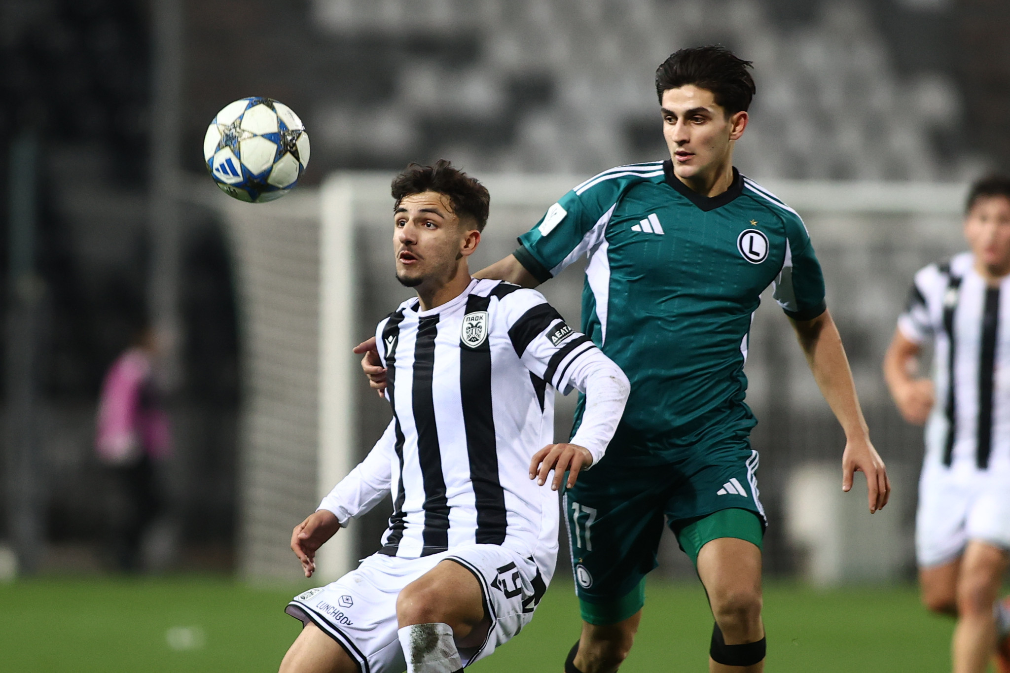 Ο ΠΑΟΚ λύγισε στην Τούμπα από τη Λέγκια κι αποκλείστηκε από το Youth League