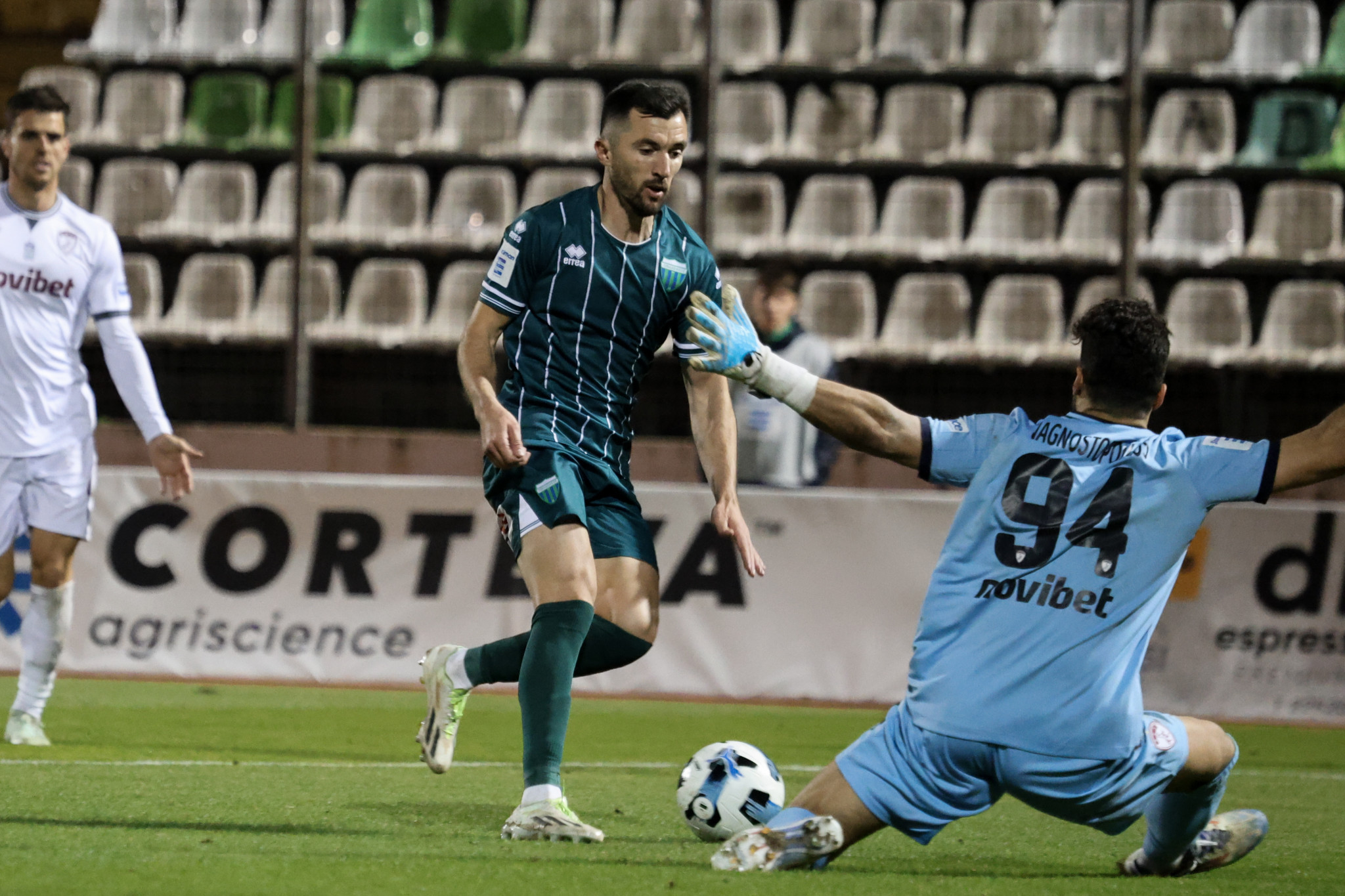 Τα highlights της εμφατικής νίκης του Λεβαδειακού με 3-0 επί της ΑΕΛ Novibet