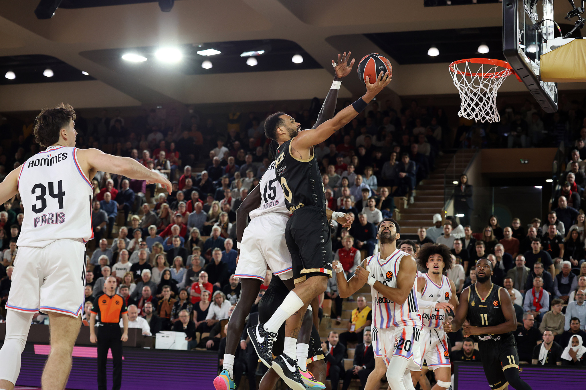 Σόου NBA από τη Μονακό του Σπανούλη - «Έριξε» 125 πόντους στην Παρί και έσπασε ρεκόρ!