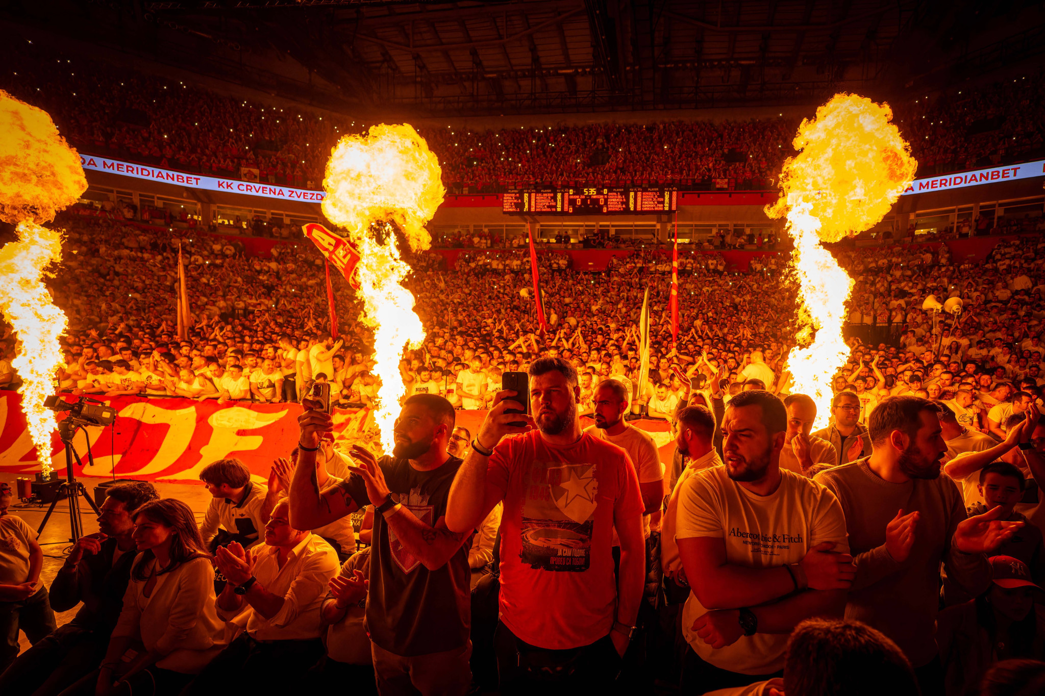 Χίλιοι οπαδοί του Ερυθρού Αστέρα θα βρεθούν στο γήπεδο της Παρτίζαν για το ντέρμπι της αγωνιστικής