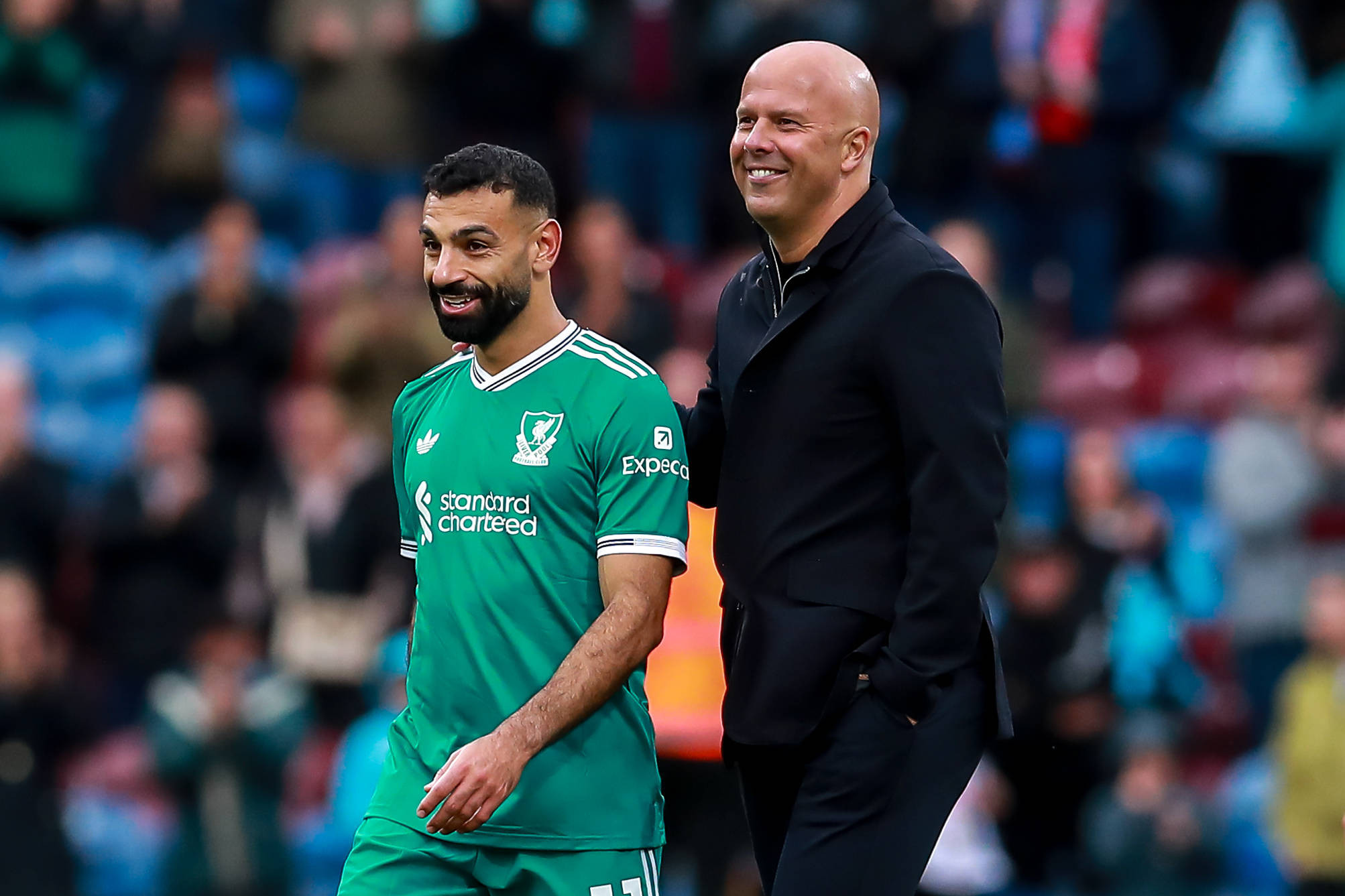 «Εκεχειρία» Σλοτ και Σαλάχ: Επέστρεψε στην αποστολή της Λίβερπουλ ο Αιγύπτιος