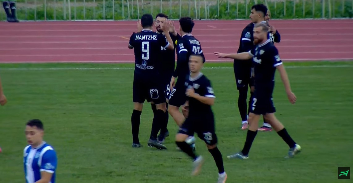 Ο Μάντζης με ωραία κεφαλιά το 2-0 για την Καλαμάτα (video)