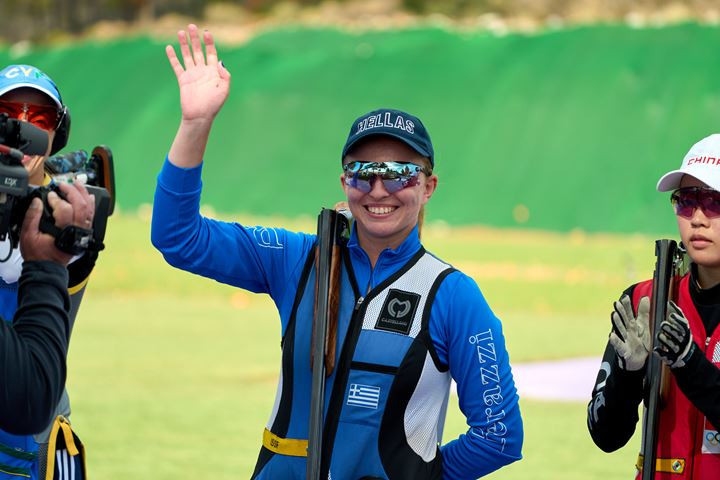 Με χάλκινο μετάλλιο στο World Cup Final έκλεισε τη χρονιά η Κατζουράκη!