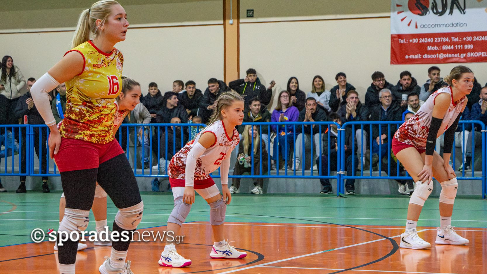 Εννιάχρονη έπαιξε σε αγώνα της Α2 βόλεϊ γυναικών στη Σκόπελο