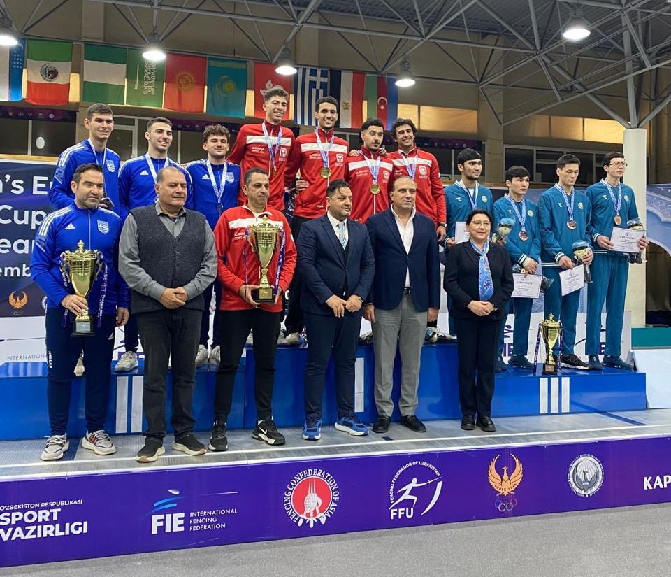 Αργυρό στο Παγκόσμιο Κύπελλο U20 της Τασκένδης η Εθνική ομάδα ξίφους μονομαχίας νέων