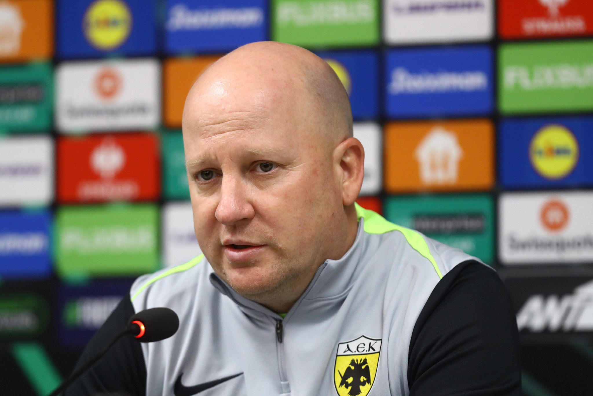 Νίκολιτς: «Δεν έχουμε επιτύχει τίποτα ακόμα, στόχος μας είναι να μπούμε στην οκτάδα του Conference»