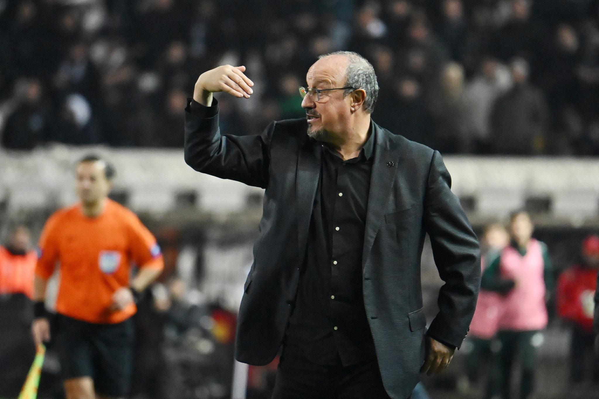 Μπενίτεθ: «Ήμασταν ανταγωνιστικοί στο πρώτο μέρος - Ήρθα για να μειώσουμε την απόσταση από τους άλλους τρεις»