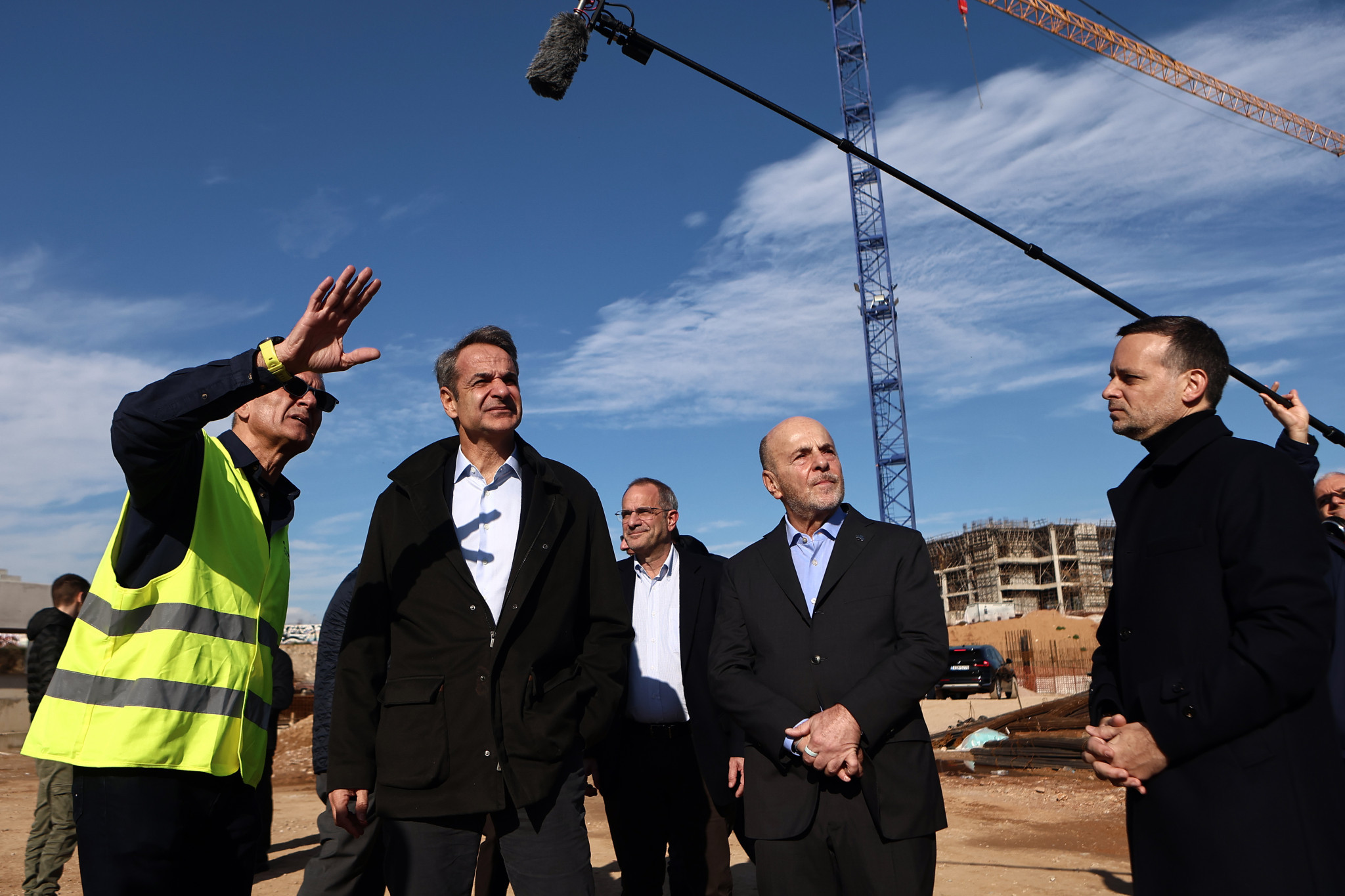 Μητσοτάκης-Αλαφούζος στον Βοτανικό - «Τον Μάιο του 2027 έτοιμο το γήπεδο του Παναθηναϊκού»