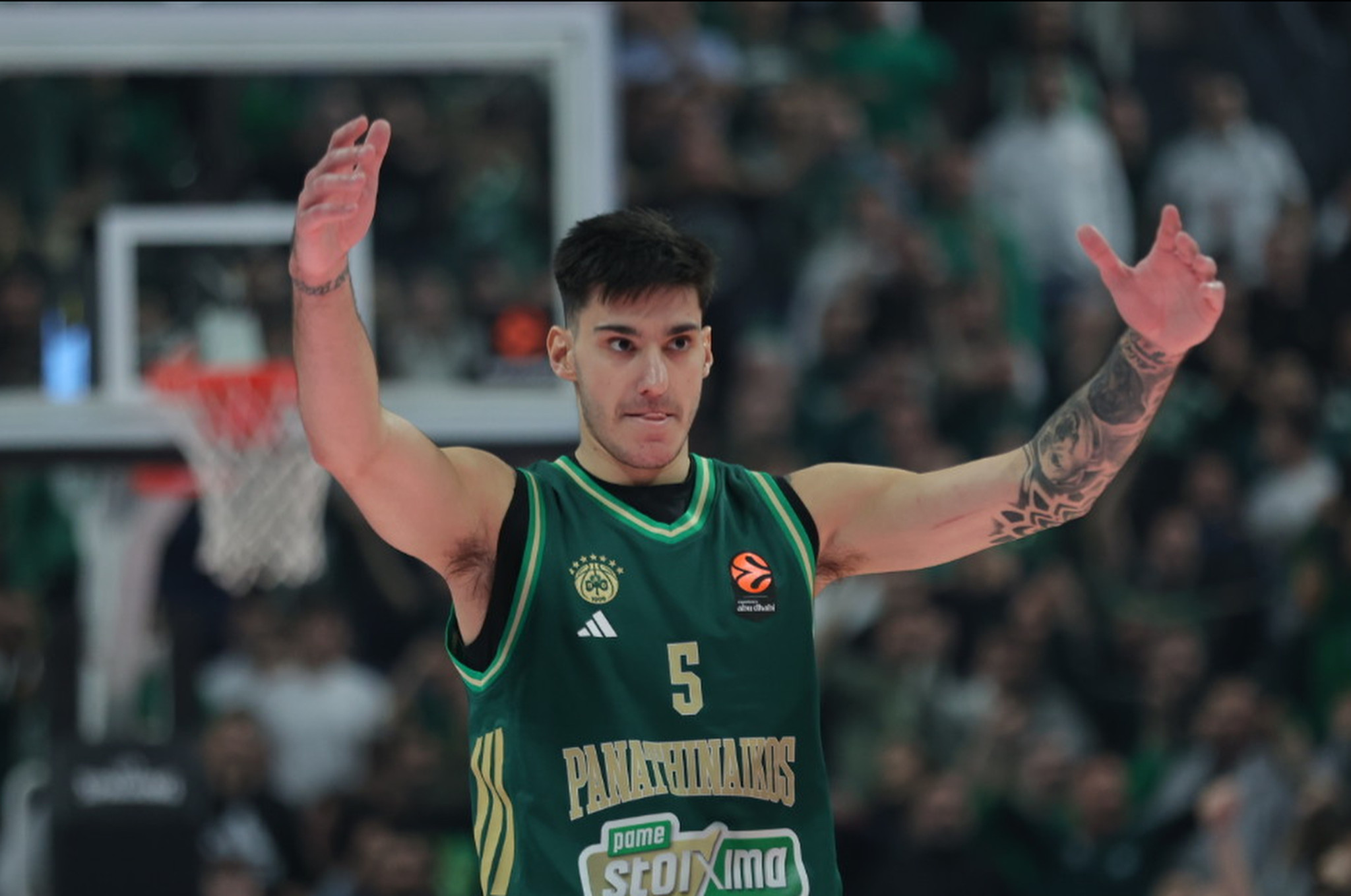 Ο Καλαϊτζάκης σε ένα δεκάλεπτο έπαιξε σχεδόν διπλάσιο από τον μέσο όρο του στην EuroLeague!