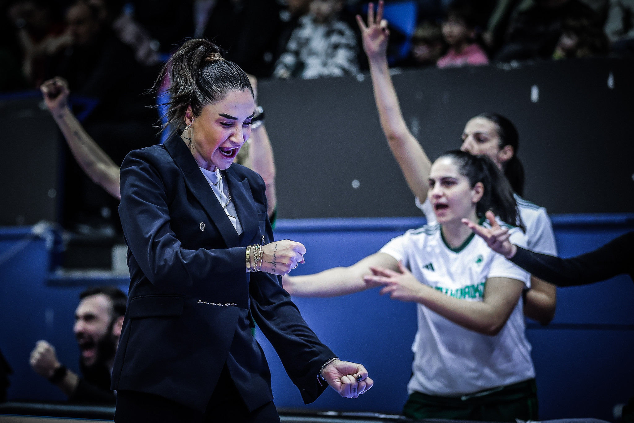 Η ΚΑΕ Παναθηναϊκός κάλεσε την ομάδα μπάσκετ Γυναικών στο Telekom Center Athens