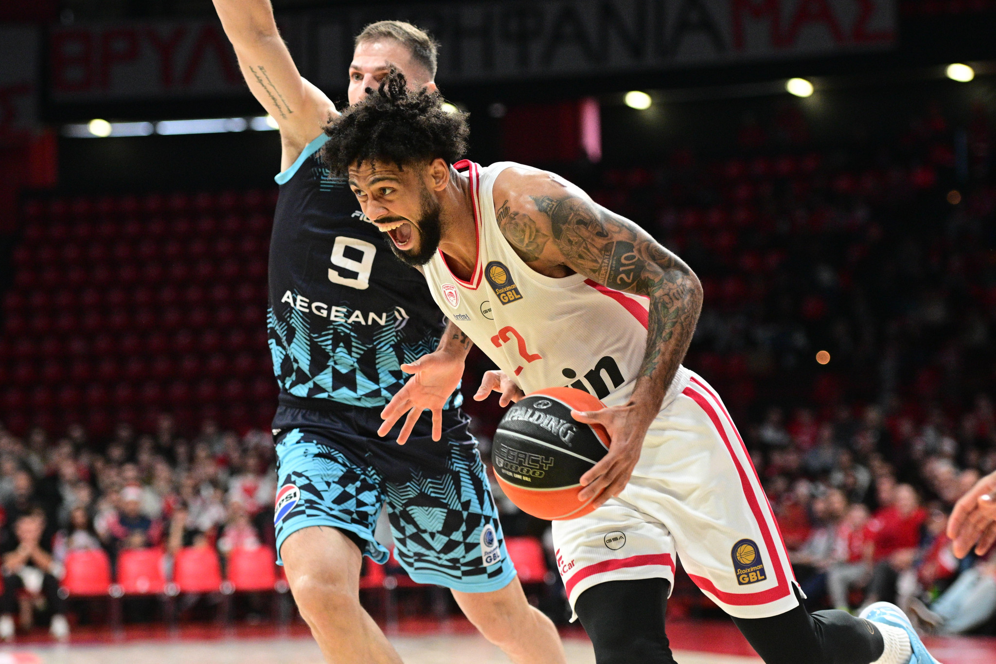 Ο Ολυμπιακός κέρδισε άνετα τον Κολοσσό με ρεκόρ καριέρας του ασταμάτητου Ντόρσεϊ