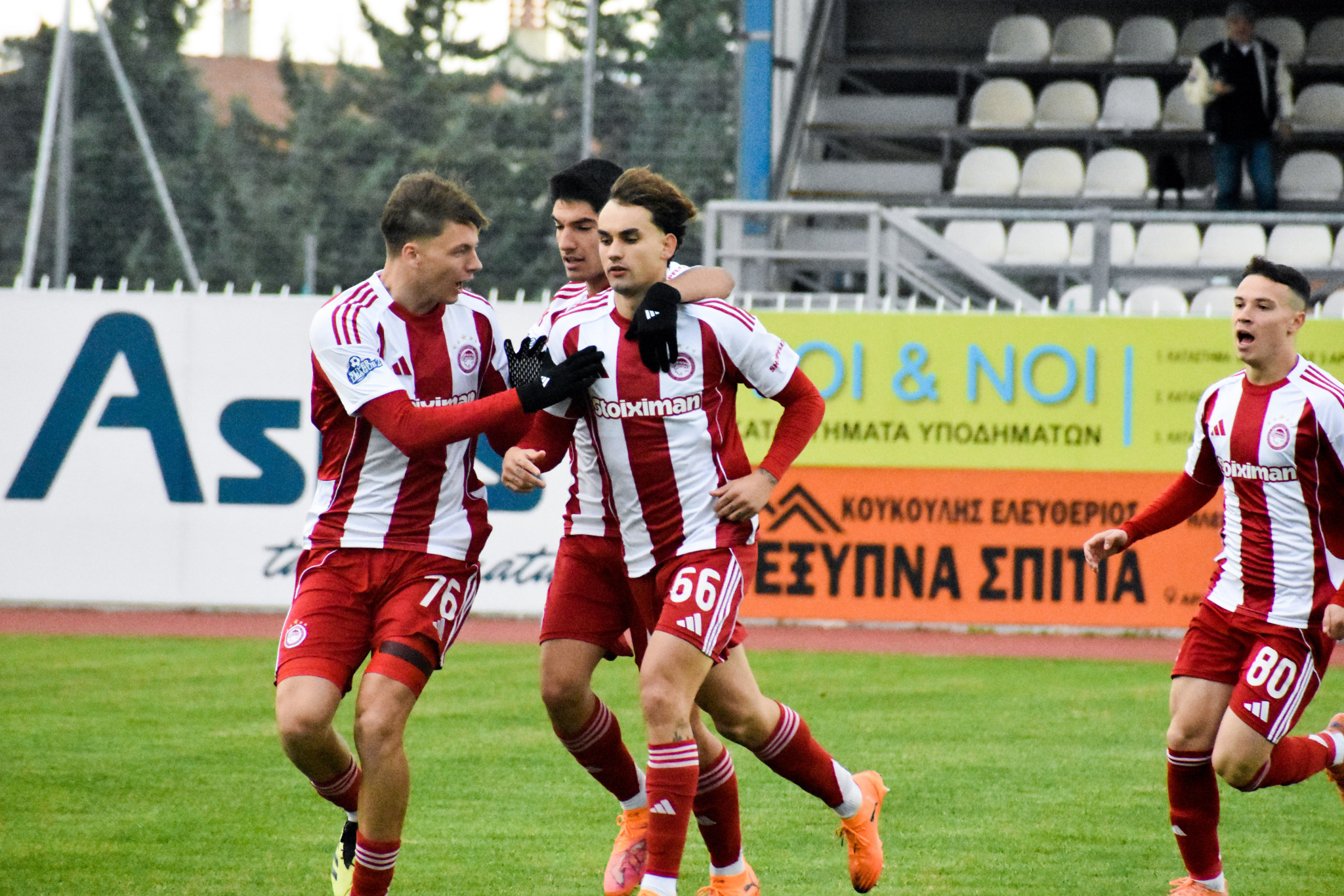 Ο Ολυμπιακός Β' το έφερε... τούμπα κόντρα στον Παναργειακό και «πάτησε» τετράδα