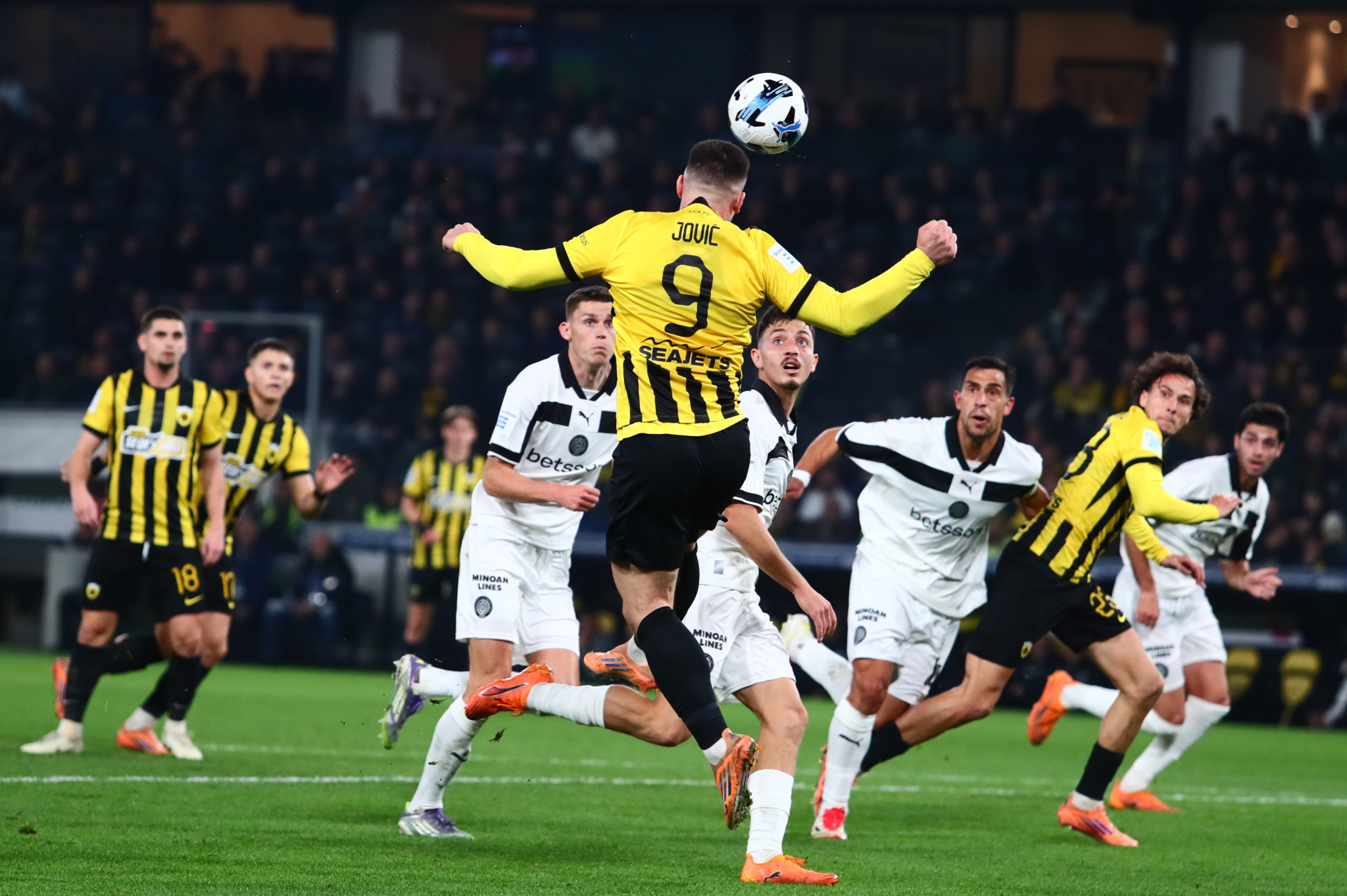 Δεύτερο γκολ της ΑΕΚ ακυρώνεται, οφσάιντ του Γιόβιτς (video)