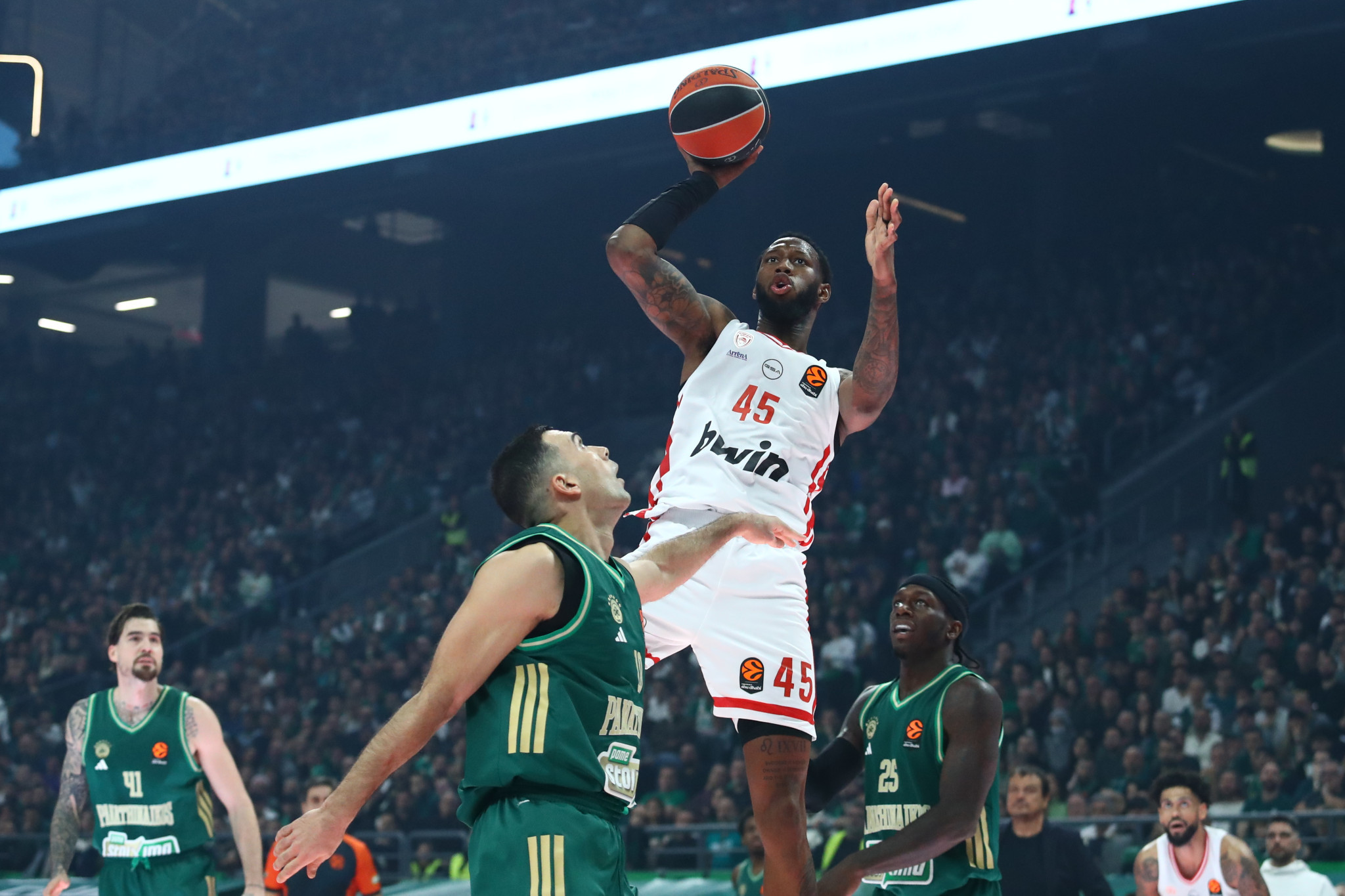 Η βαθμολογία της EuroLeague μετά τη νίκη του Ολυμπιακού κόντρα στον Παναθηναϊκό