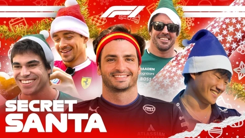 Το Secret Santa των οδηγών της Formula 1 - Τα δώρα που έλαβαν και οι εκπλήξεις (video)