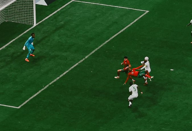 Απίθανο γκολ με ανάποδο «ψαλιδάκι» ο Ελ Κααμπί στη πρεμιέρα του Κόπα Άφρικα (video)