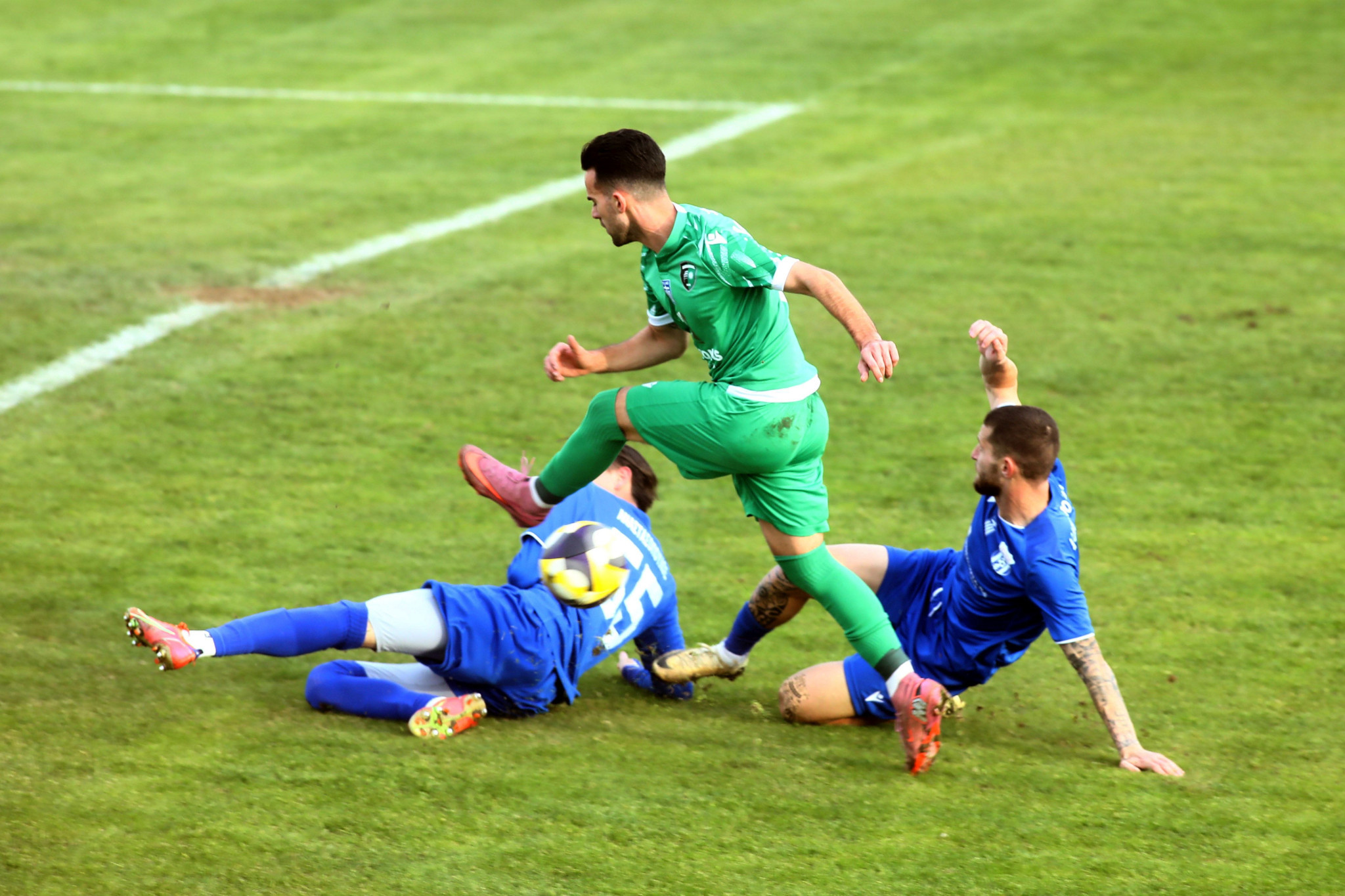 Ο Μακεδονικός διέκοψε το σερί δέκα ηττών, αλλά δεν νίκησε τον Νέστο Χρυσούπολης