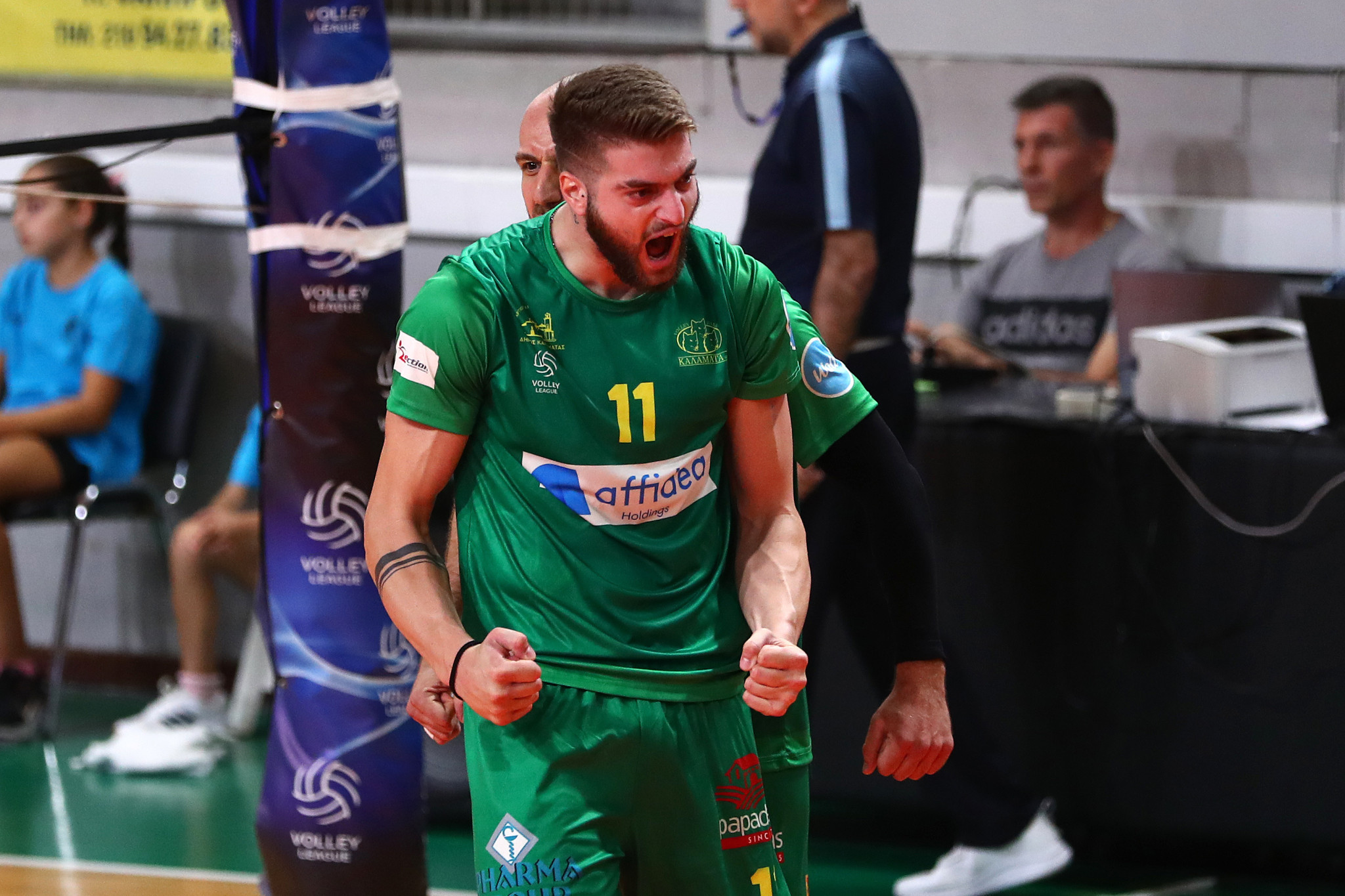 Ο Άγγελος Μάρκου μέσα σε οκτώ αγωνιστικές έφτασε τους 168 πόντους - Τα στατιστικά των Ελλήνων