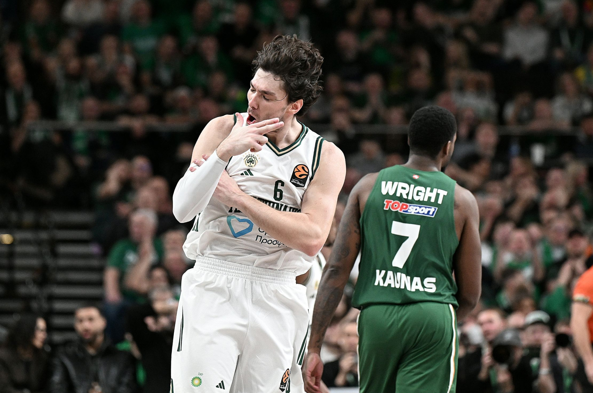 Ο Παναθηναϊκός σκόρπισε σε 15 λεπτά τη Ζαλγκίρις με... τζεντάι Οσμάν!