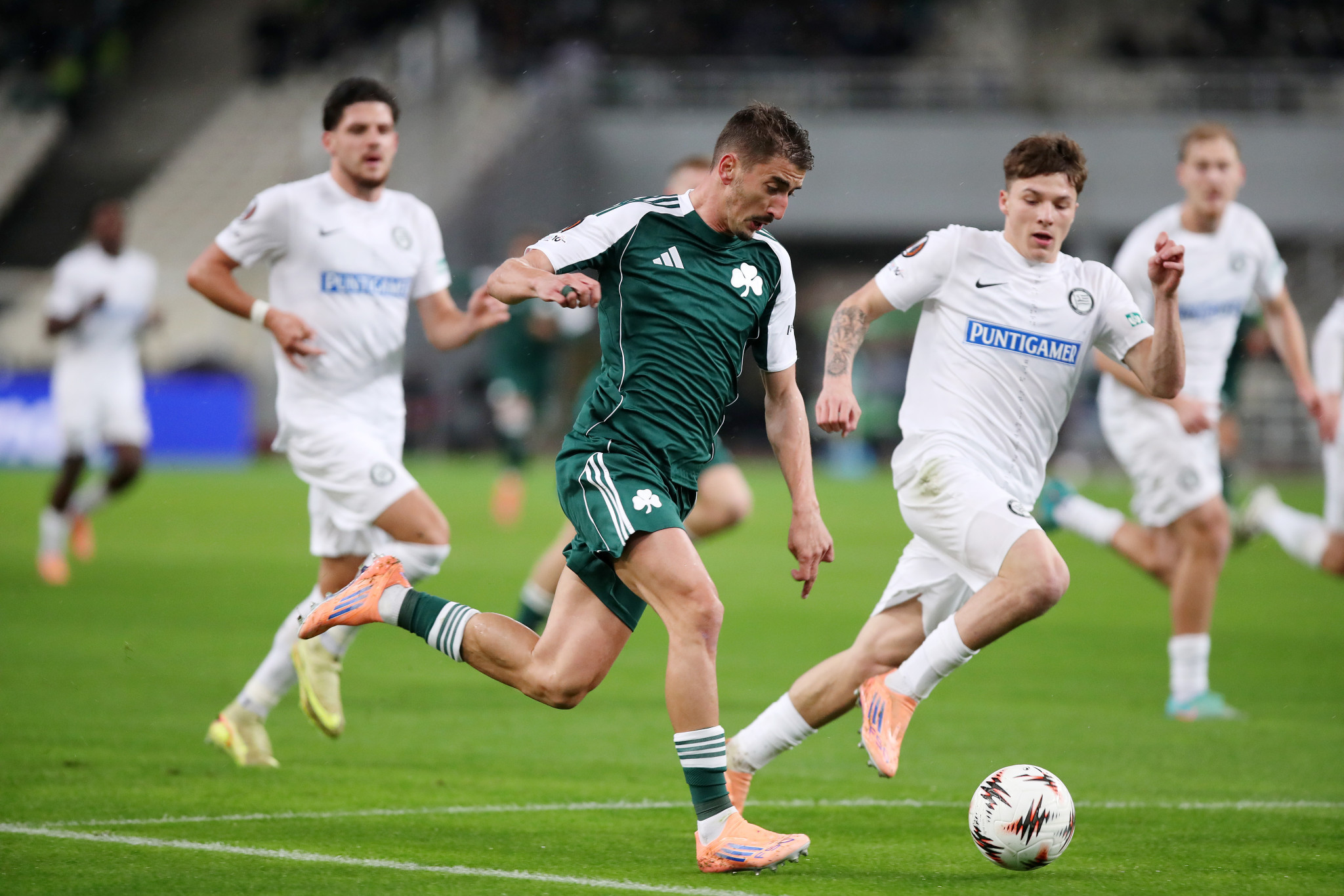 Πρόστιμο 26.500 ευρώ απ’ την UEFA στον Παναθηναϊκό για το ματς με την Στουρμ Γκρατς