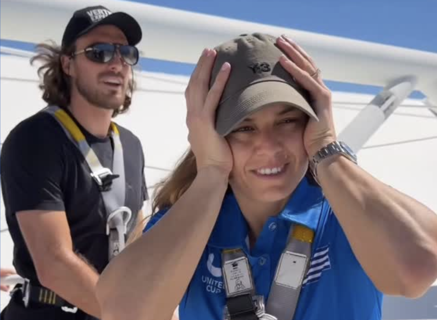 Ο Τσιτσιπάς πειράζει τη Σάκκαρη για την υψοφοβία της (video)