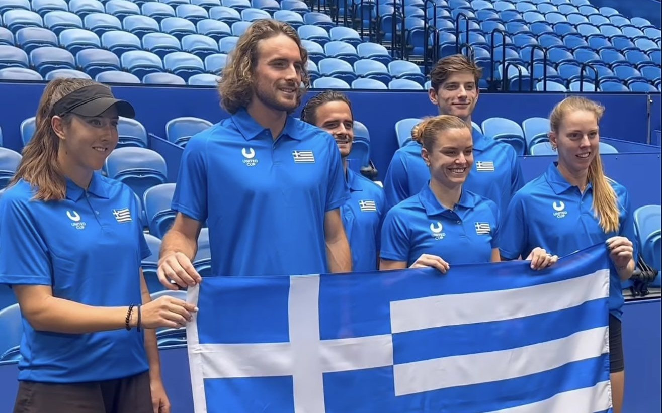 Έτοιμη για μάχη η Team Greece στο United Cup: «Πάμε για κάτι μεγάλο»