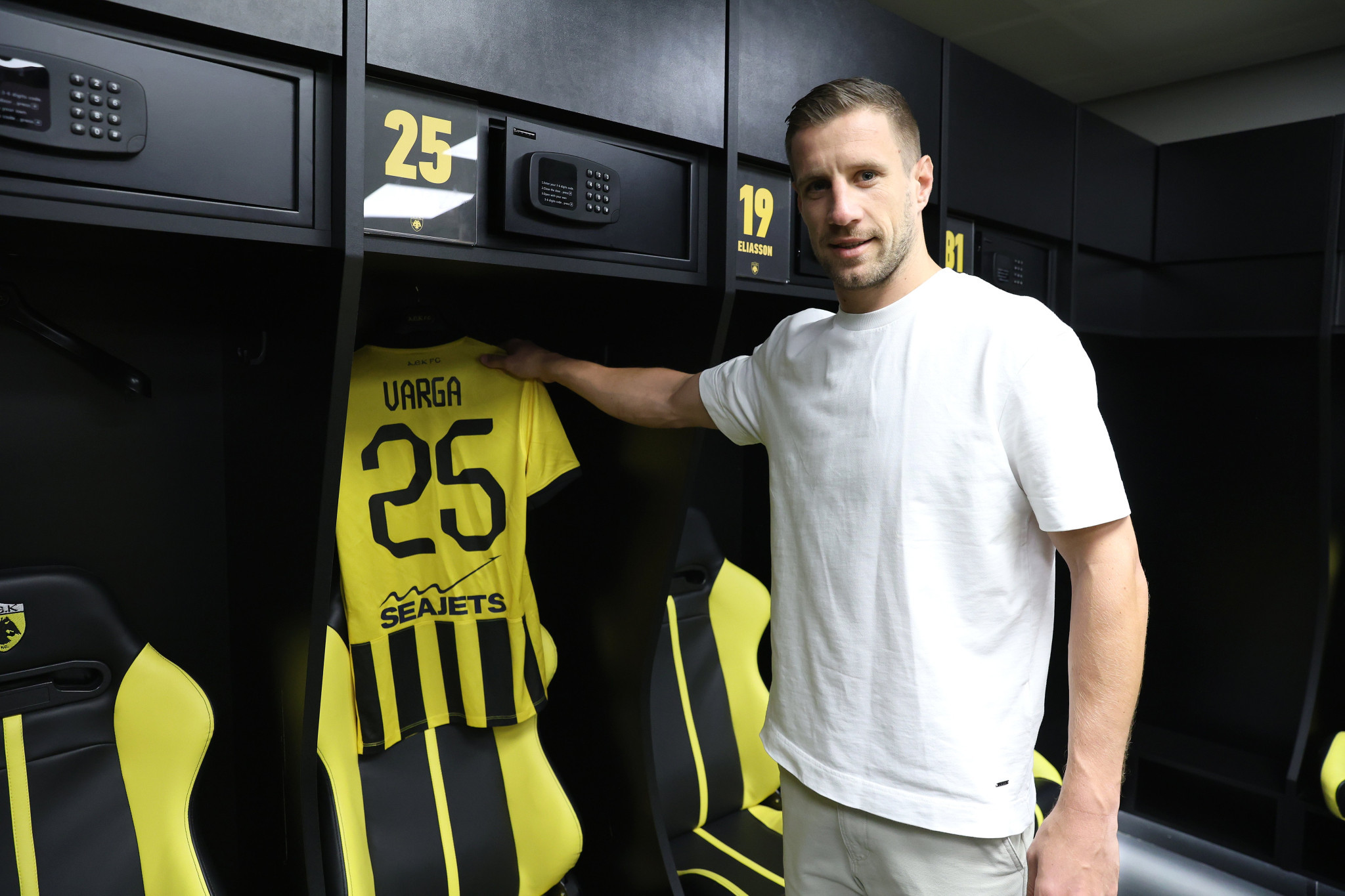 Βάργκα: «Να πετύχω πολλά γκολ με την ΑΕΚ και να κατακτήσουμε τίτλους»