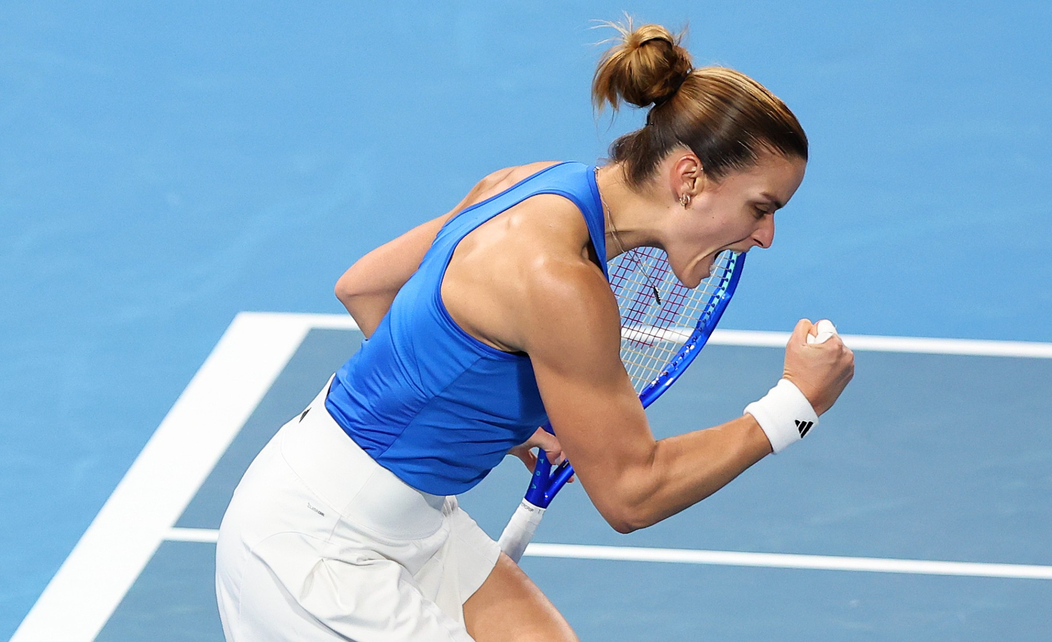 Η Σάκκαρη «έσπασε την κατάρα» κόντρα στην Ραντουκάνου και έβαλε την Ελλάδα στις «8» του United Cup!