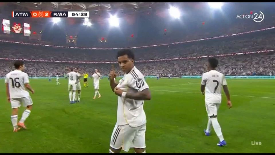 Ο Ροντρίγκο το 2-0 για την Ρεάλ, μετά από τρομερή πάσα του Βαλβέρδε (video)