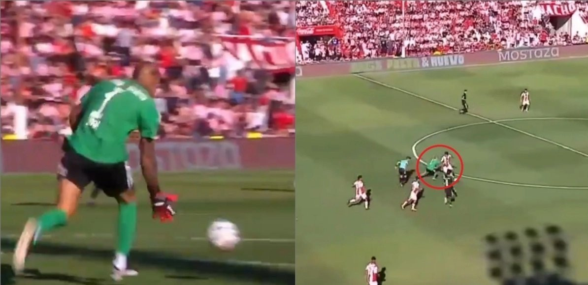 Τερματοφύλακας στην Αργεντινή έπαιξε παγκότερμα, έχασε τη μπάλα και δέχθηκε γκολ