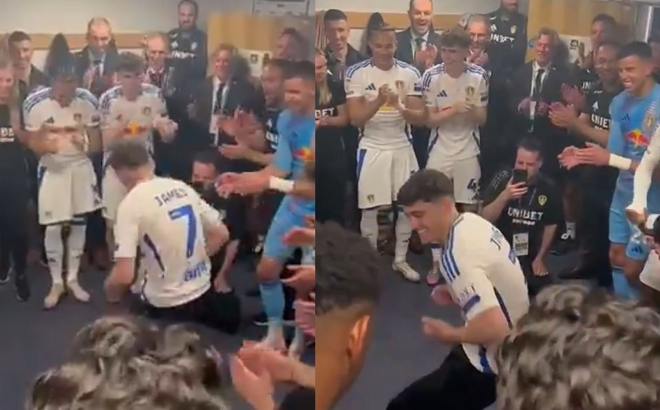 Είναι ο Ντάνιελ Τζέιμς Έλληνας; Ο λόγος που ο αστέρας της Λιντς τα «έσπασε» με συρτάκι στα αποδυτήρια (video)