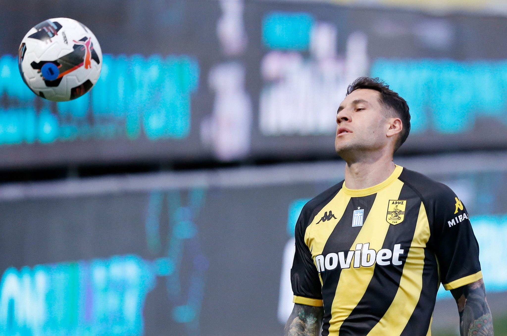 Η αποστολή του Αρη για τον αγώνα με τον Ατρόμητο