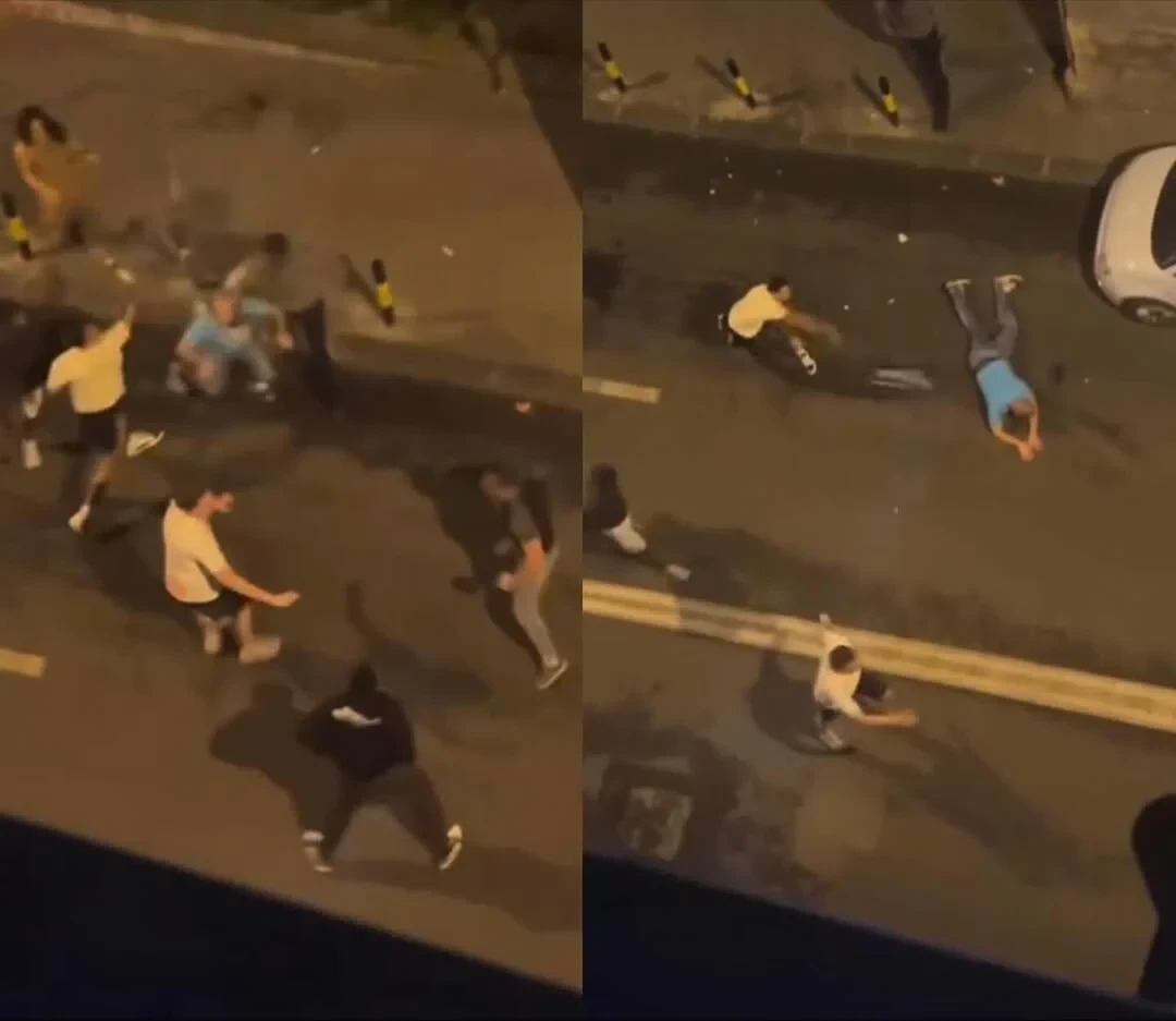 Ετσι άρχισε ο βίαιος καυγάς με τους παίκτες της Παρτίζαν έξω από κλαμπ: «Προσέβαλαν τα κορίτσια» (video) Ετσι άρχισε ο βίαιος καυγάς με τους παίκτες της Παρτίζαν έξω από κλαμπ: «Προσέβαλαν τα κορίτσια» (video)