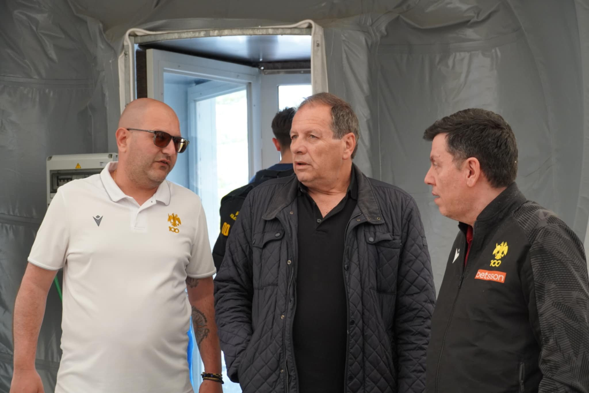 Δίπλα στην Ακαδημία της ΑΕΚ ο Μάκης Αγγελόπουλος, είδε το τουρνουά «Ευάγγελος Δερμανούτσος»