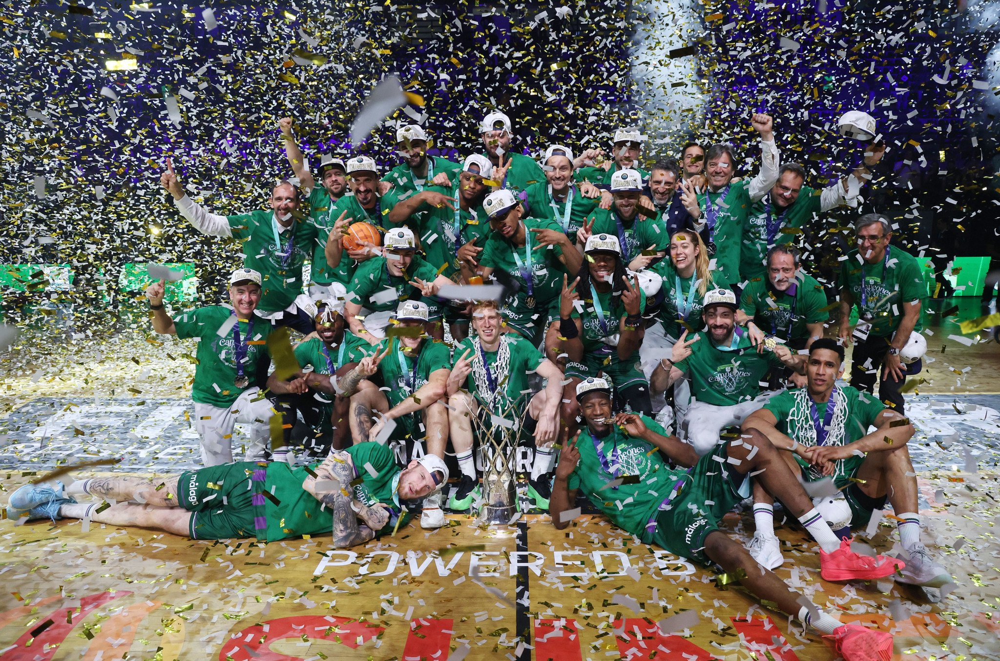 Η Μάλαγα γίνεται η δεύτερη ομάδα που κάνει back to back κατακτήσεις στο BCL