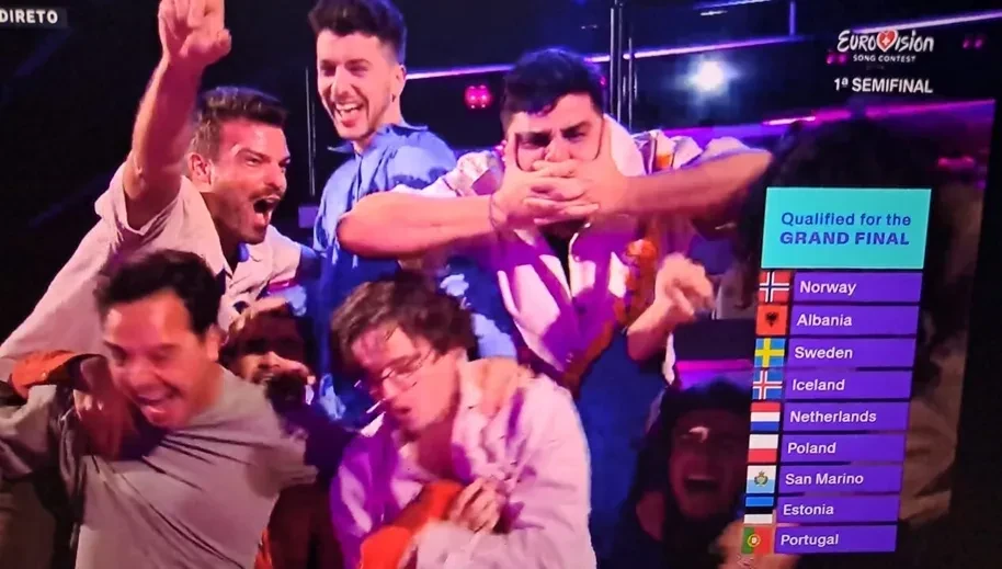 Η Πορτογαλία προκρίθηκε στον τελικό της Eurovision και πανηγύρισε αλά Γιόκερες (video)